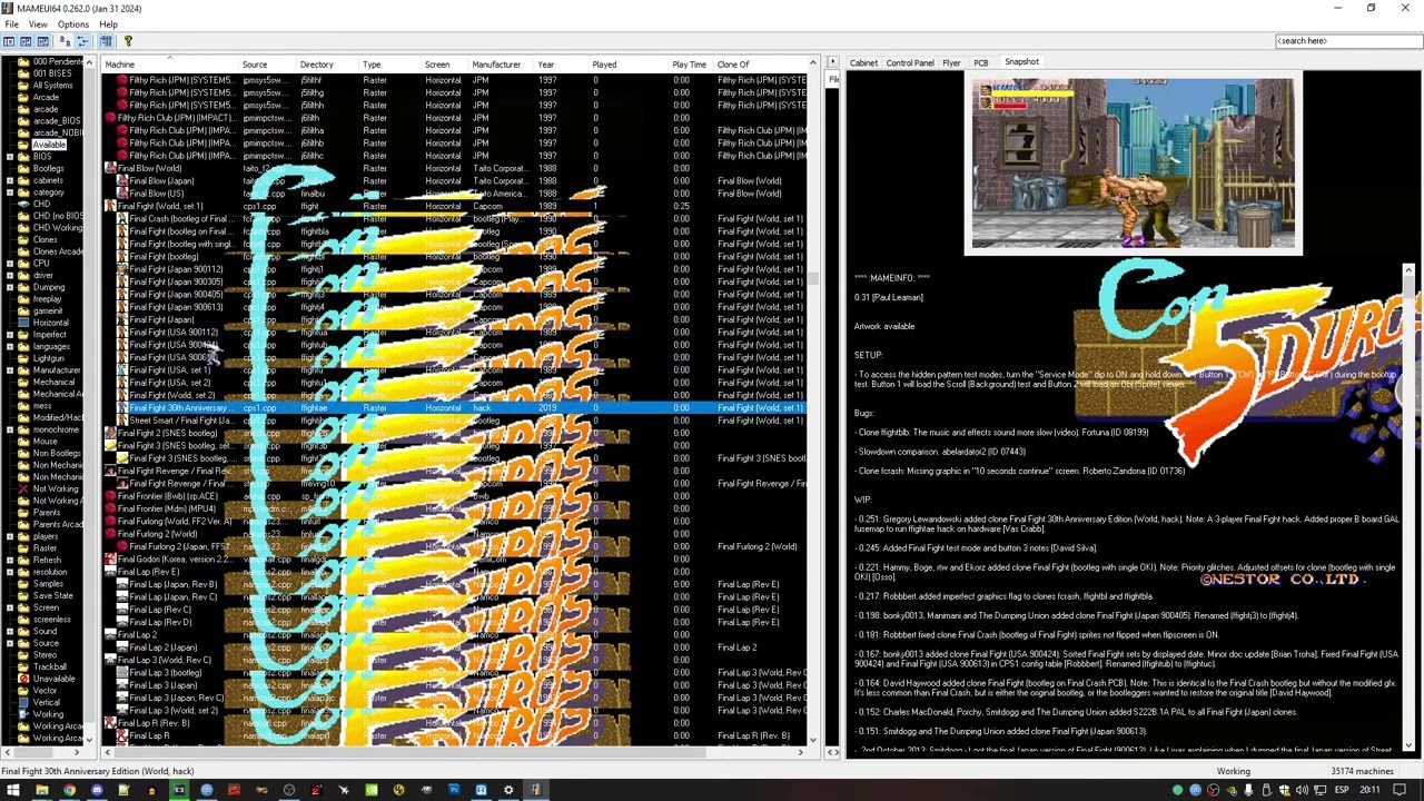 (Legendas português) MAME 0 262  CON 5 DUROS  ROMSET COMPLETO+CHD'S COMPLETOS  DESCARGA POR TORRENT