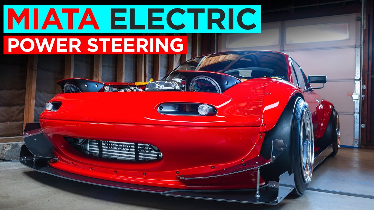 MIATA ELECTRIC POWER STEERING INSTALL | #OMGMIATA | EP78 | [4K60]