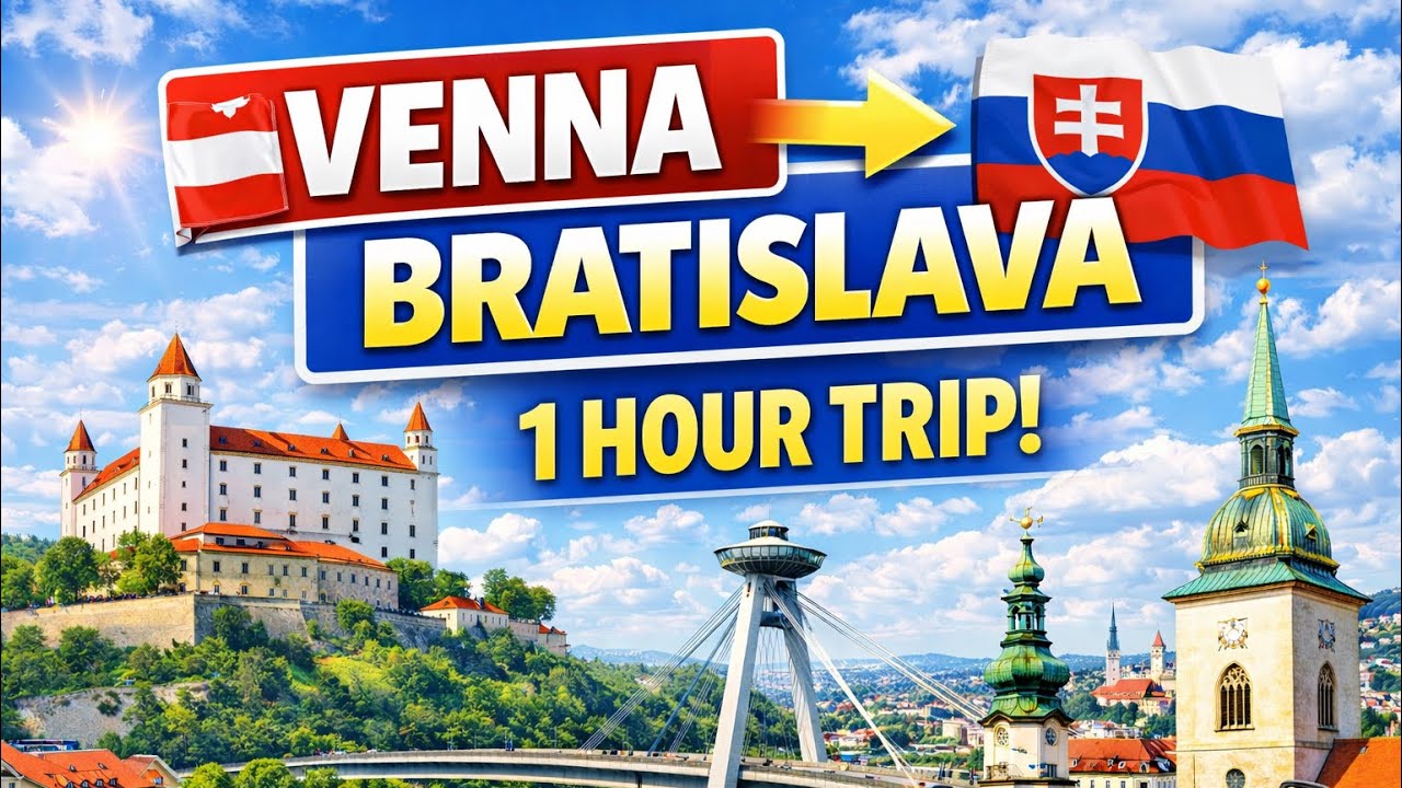 Vienna to Bratislava 🇦🇹➡️🇸🇰 | Perfect One Day Trip Travel Guide| @lifejourneyofmalayalee 