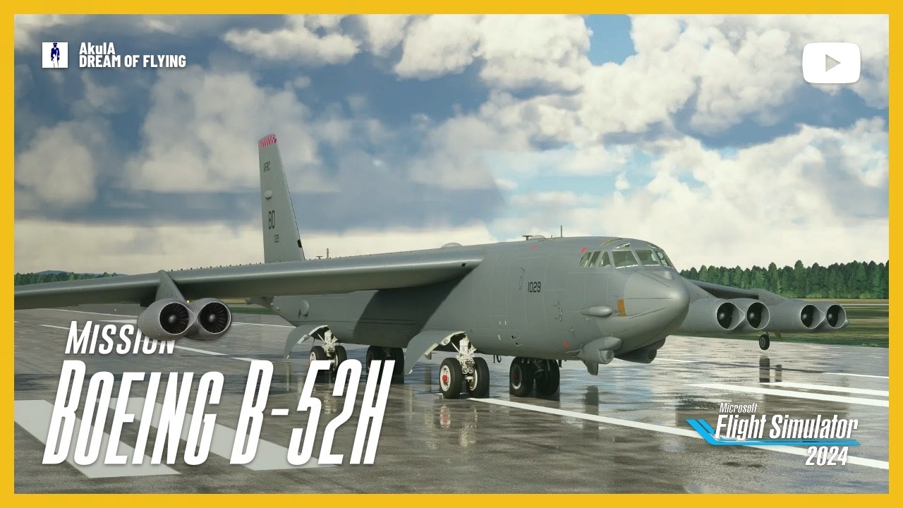 B-52 H Stratofortress | Le bombardier stratégique à 8 réacteurs | GKS | FS 2024