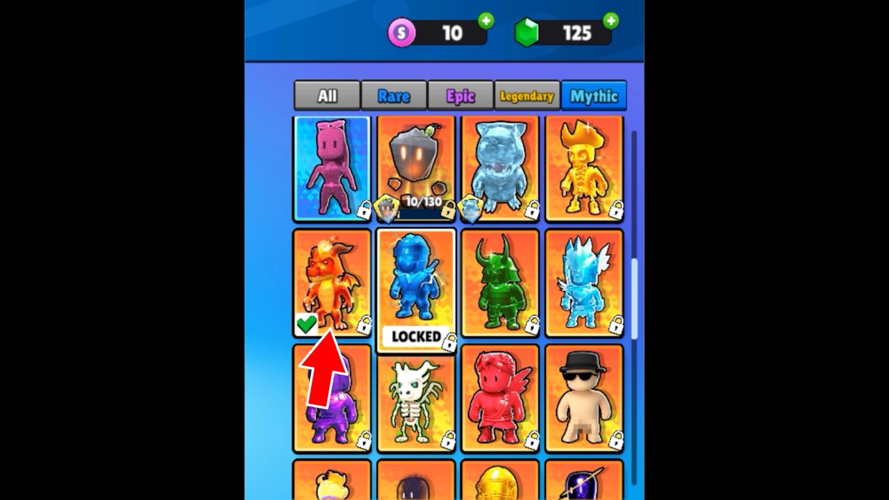 HOW TO GET FREE SKINS IN STUMBLE GUYS! #shorts #stumbleguys #youtubeshorts