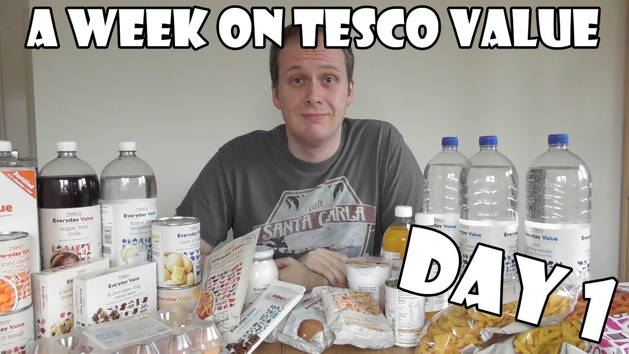 Неделя в Tesco Value. День 1