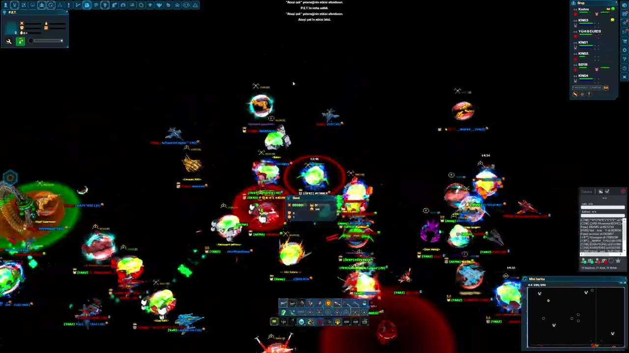 DarkOrbit TR1/TR5 ❌ ZİLLET İTTİFAKINA 4/4'DE SİMSİYAH GECE ❌