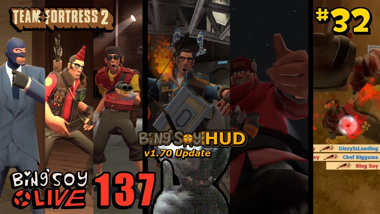 137 ➤ TF2 Stream #32 | Community Servers 🇦🇺 (New HUD update)