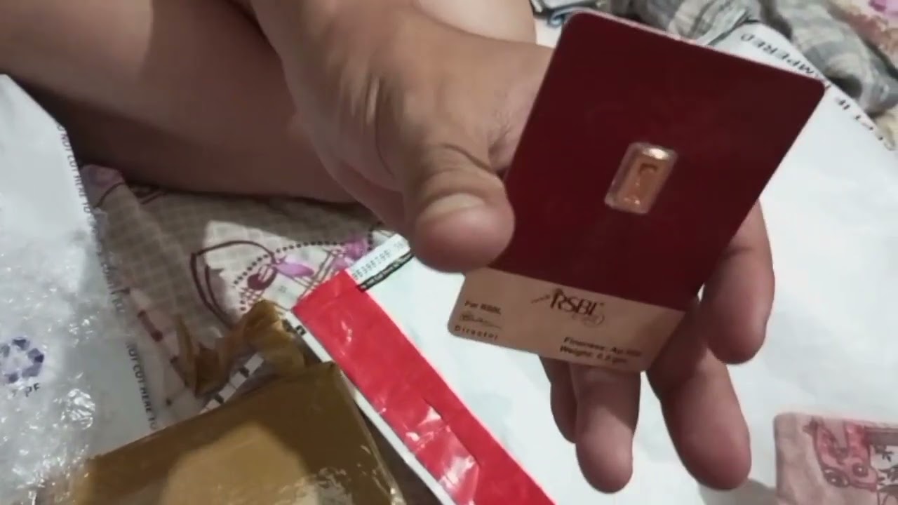 0 5 GRAM GOLD BAR BY RSBL