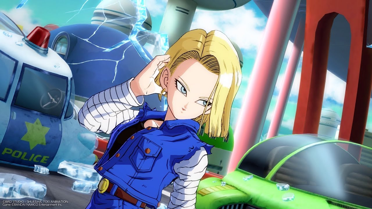 DBFZ - Android 18 Advanced Combos