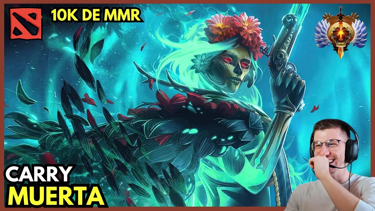 TOMA MAIS UMA MUERTA CARRY no Patch 7.40C... 10k de MMR... #dota2 #dota2brasil