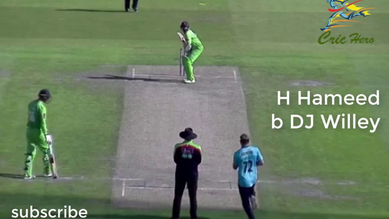 David Willey On Fire | 4 wickets | | Royal London One Day Cup | | Yorkshire vs Derbyshire |