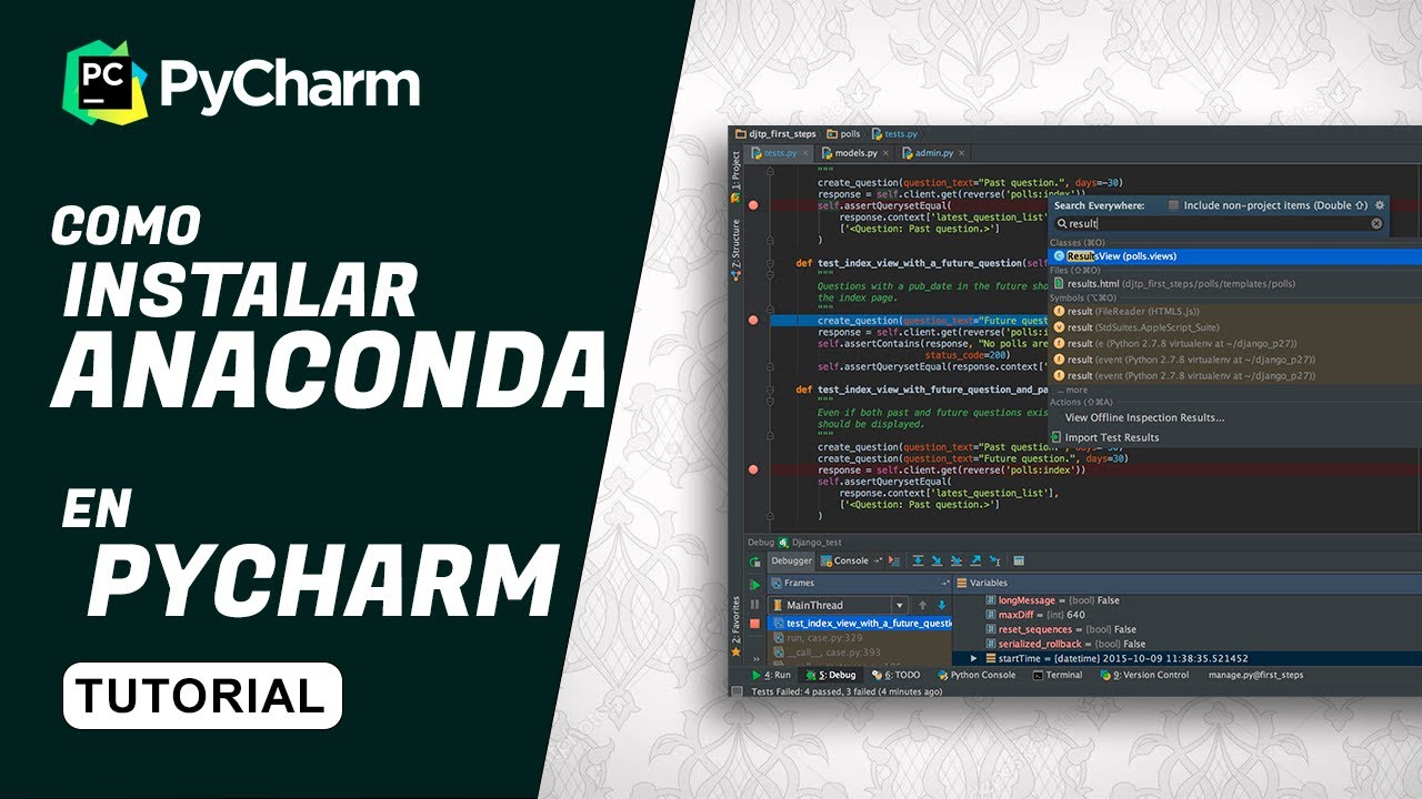 PYCHARM CURSO 🔥 6 INSTALAR  ANACONDA