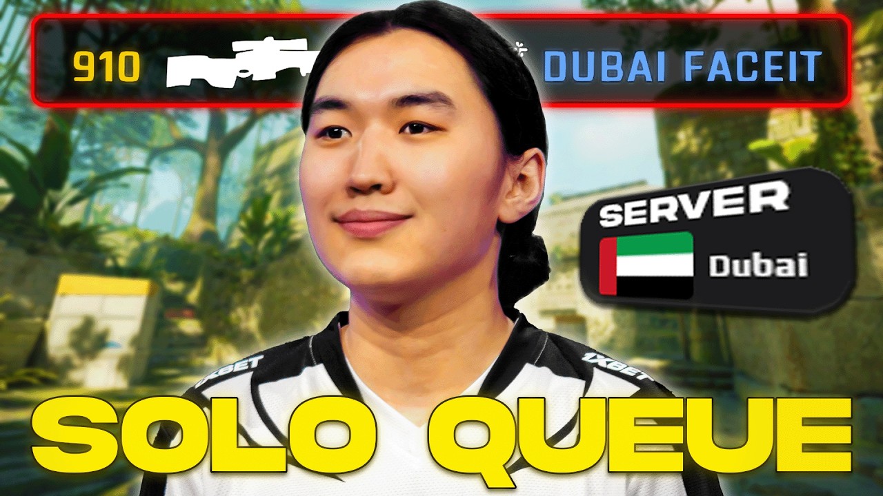 910 TRIES TO SOLO QUEUE ON DUBAI FACEIT! (CS2 POV WITH VOICECOMMS)