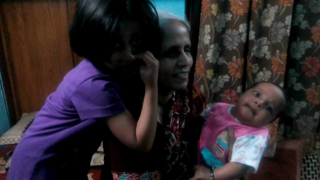 Naniji (Kaushalya devi and KHUSHI and Rishabh)