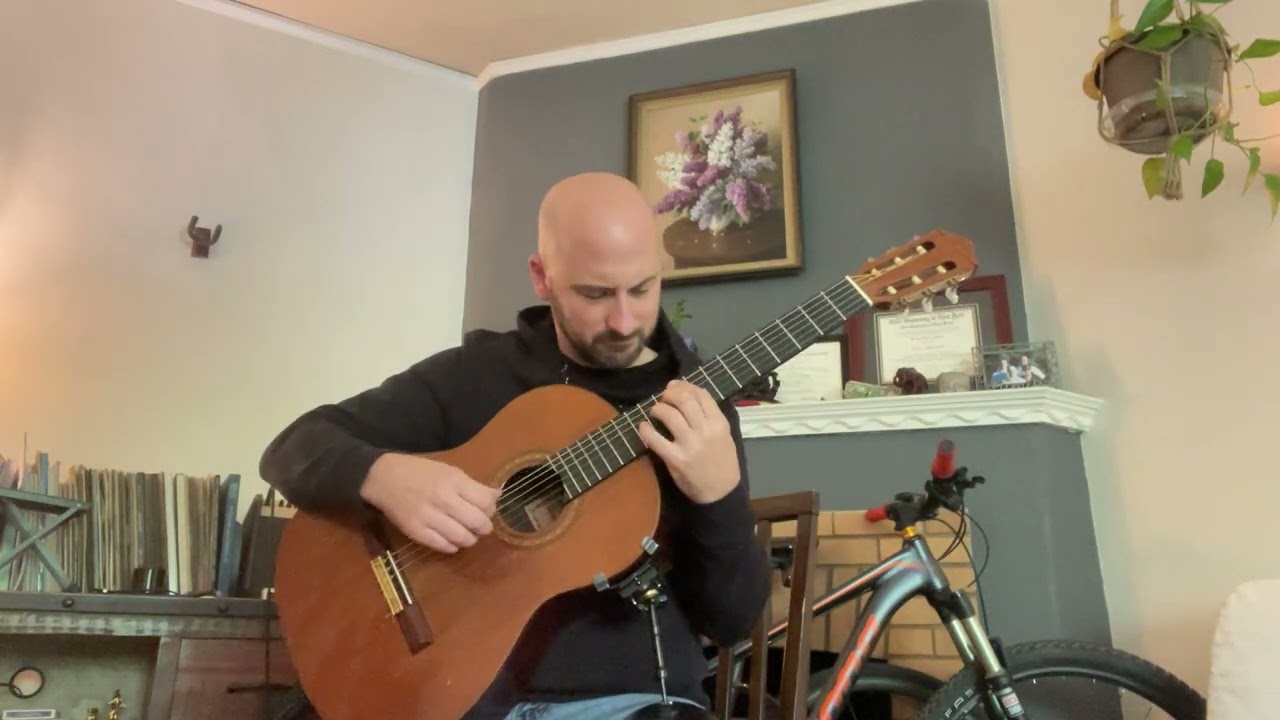 'Etude' composed by Julian Lage (adapted for classical guitar by George England)