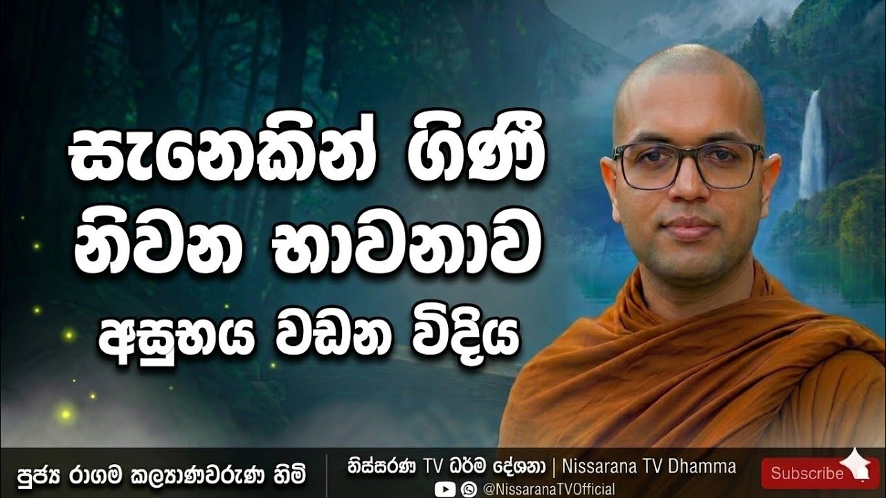 පිළිකුලෙන් ඔබ්බට ගිය සැනසීමේ මඟ: අසුභය හරි විදිහට වඩන්නට | Nissarana TV