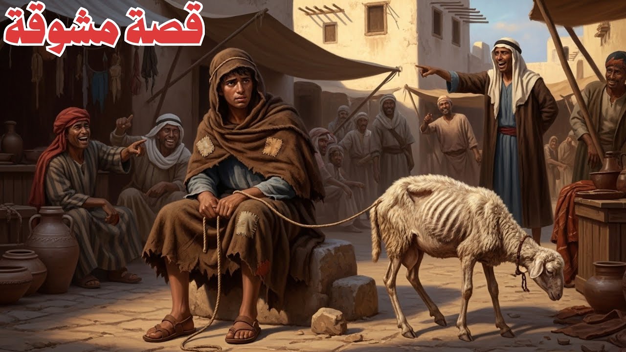قصة الشاب  الذي ضحك عليه أهل السوق بسبب نعجته الهزيلة ألتي ورثها عن أبيه… لكن النهاية أذهلت الجميع