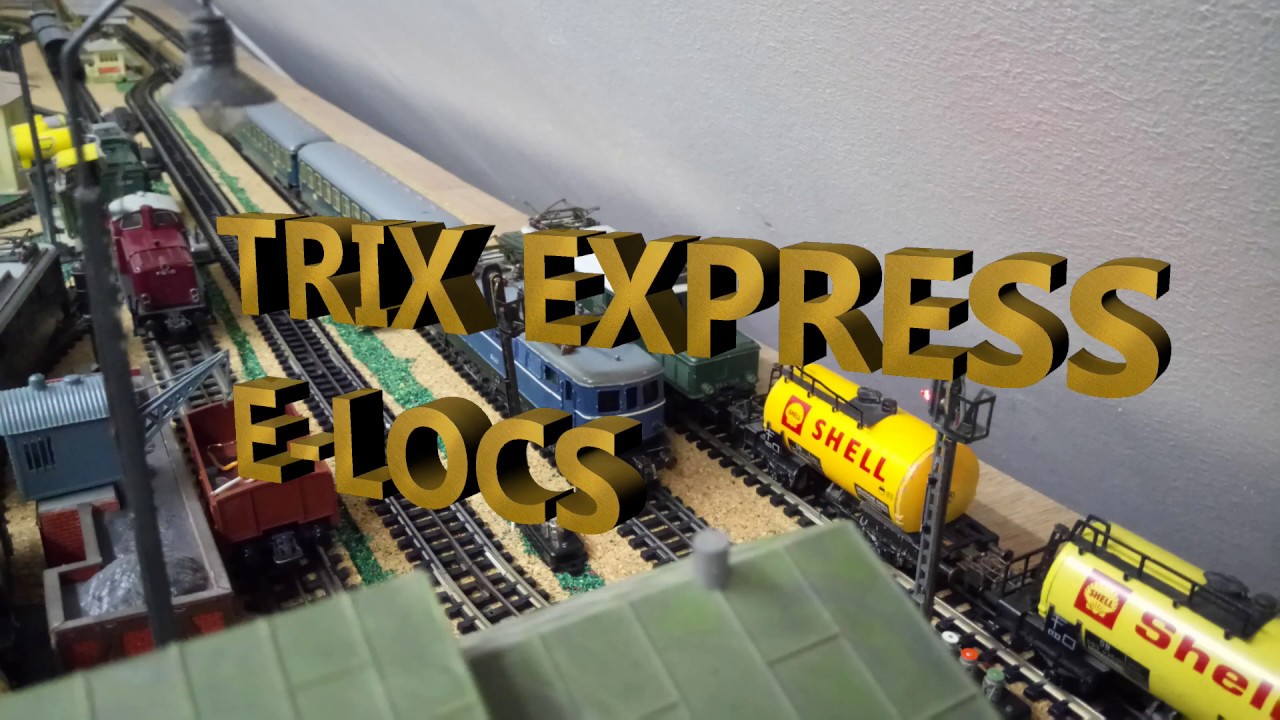 Trix Express Elocs E94, E10, E63, BLS