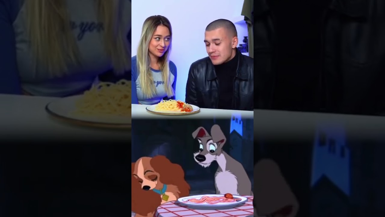 Lady and the Tramp💕 #xoteam  #tiktok #tiktoktrend #shorts #badbarbie