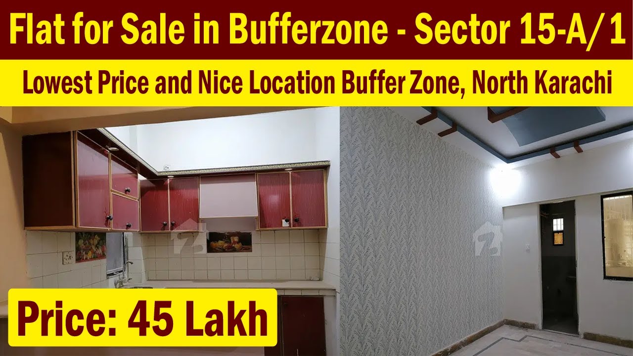 Flat for Sale in Bufferzone - Sector 15-A/1, Buffer Zone, North Karachi, Karachi, Sindh