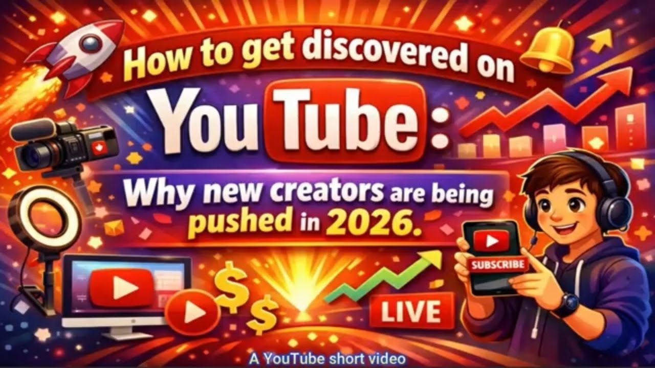 Как стать популярным на YouTube: почему в 2026 году новых авторов активно продвигают.