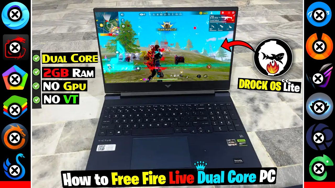 2025 BEST ANDROID OS FOR 1GB & 2GB RAM PC FOR FREE FIRE🔥 || WITHOUT GRAPHICS CARD - NO LAG