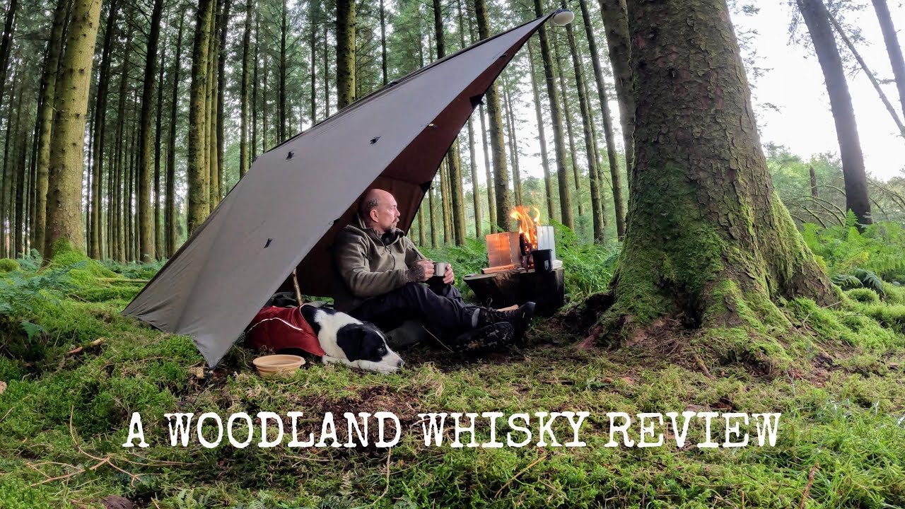 Tarp Camping in the Woods | Whisky of the Year 2024
