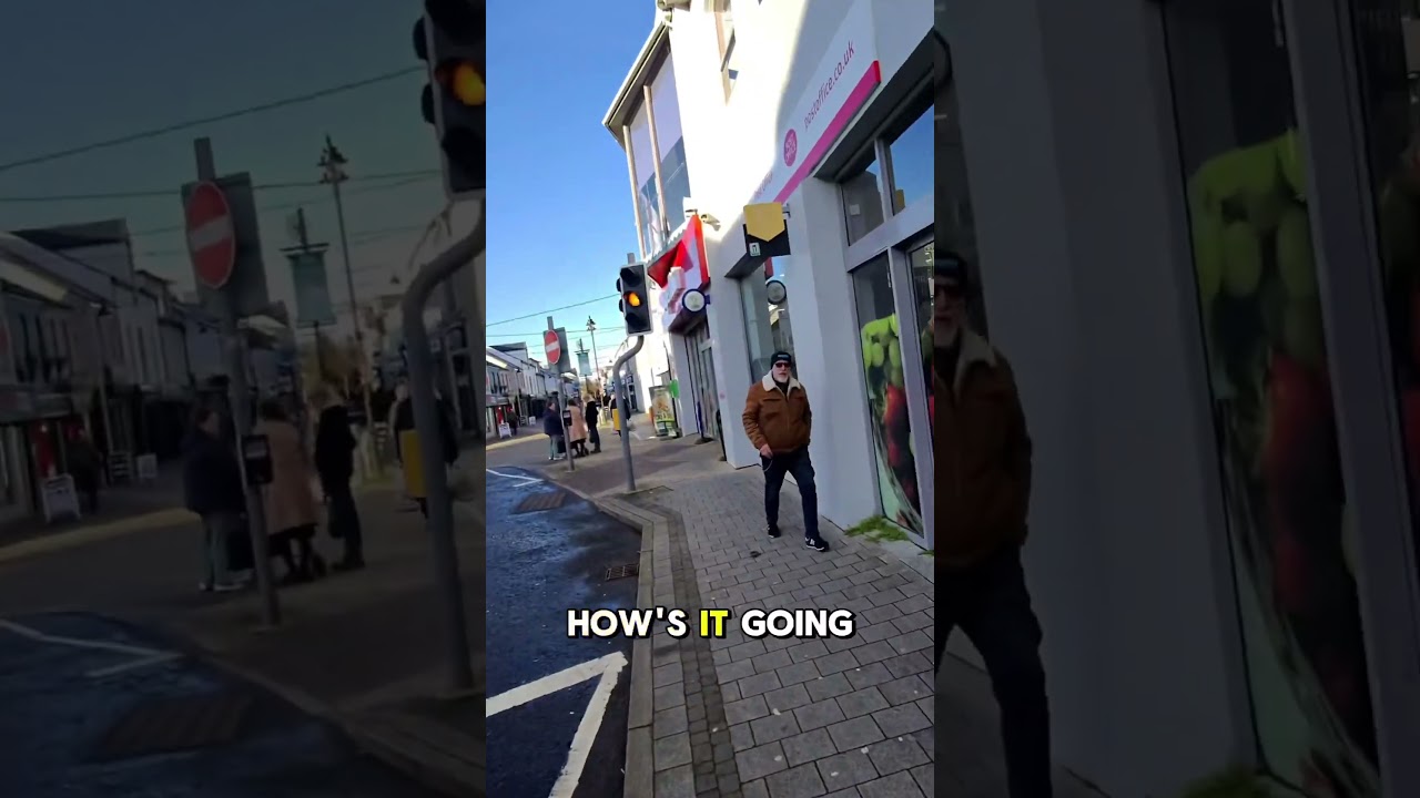 Giving random strangers compliments to see their reaction #rejectiontherapy #wholesome