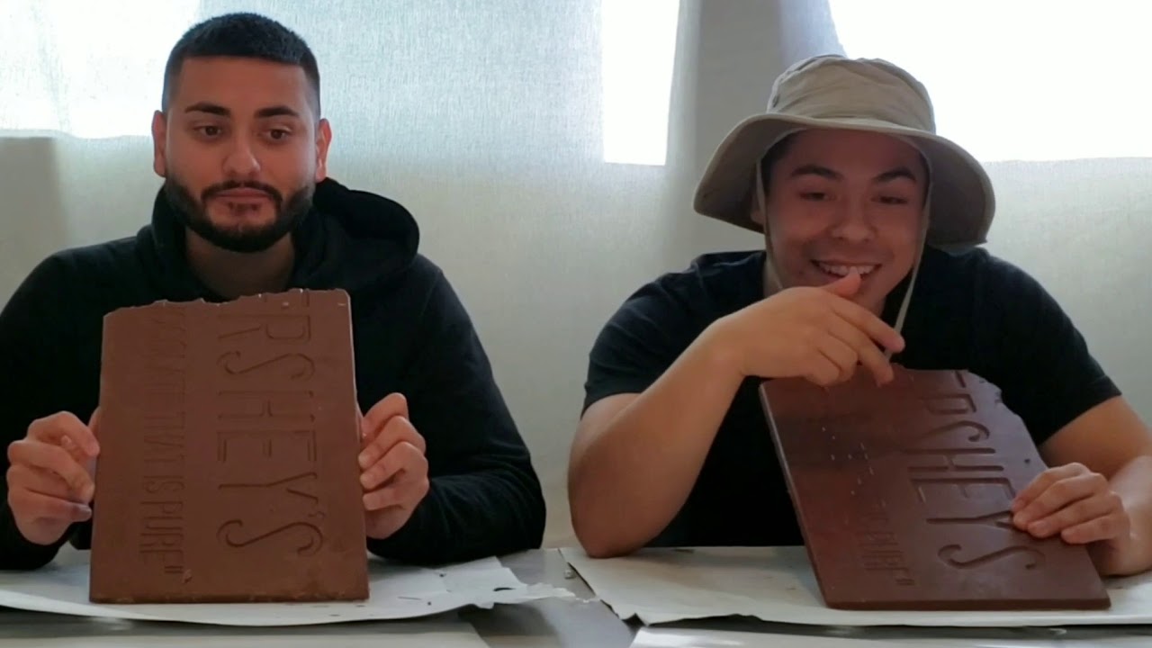 Hershey challenge (fail) (VOMIT WARNING)!!!