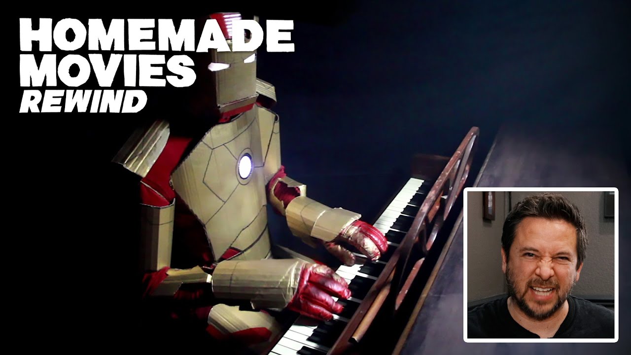 Homemade Movies Rewind: I LOVE YOU IRON MAN (Dustin Reacts!)