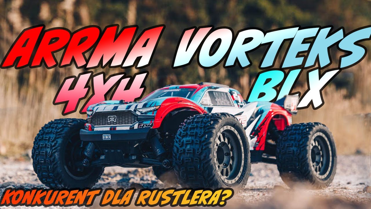ARRMA VORTEKS 4X4 3S BLX ! Konkurent dla Traxxas Rustler 4x4 VXL? OMÓWIENIE MODELU