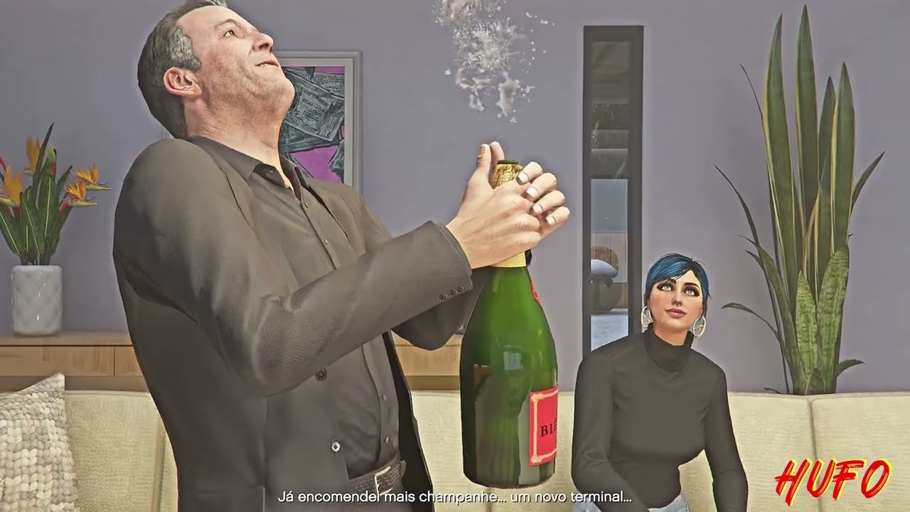 GTA 5 4K - MINHA MANSÃO MINHA VIDA - A SAFE HOUSE IN THE HILLS