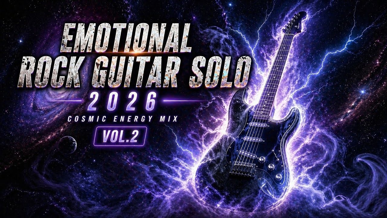 Deep Emotional Rock Guitar Mix 2026 🎸 Cosmic Energy Vol.2