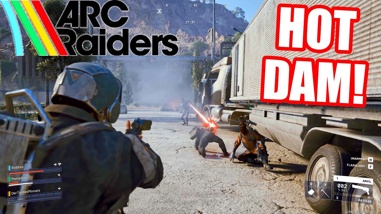 HOT DAM: So spannend ist Arc Raiders! Mit Sohn Noam und Memphis! Arc Raiders #1