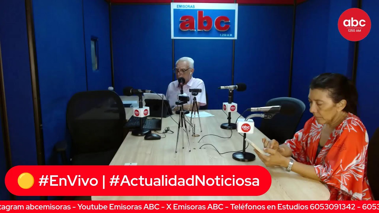 VENTURA DÍAZ | SEÑAL EN VIVO DE EMISORAS ABC 1.250 AM | 24 FEB. 2026