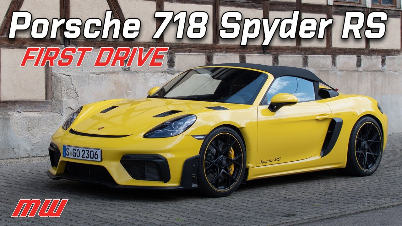 2024 Porsche 718 Spyder RS | MotorWeek First Drive