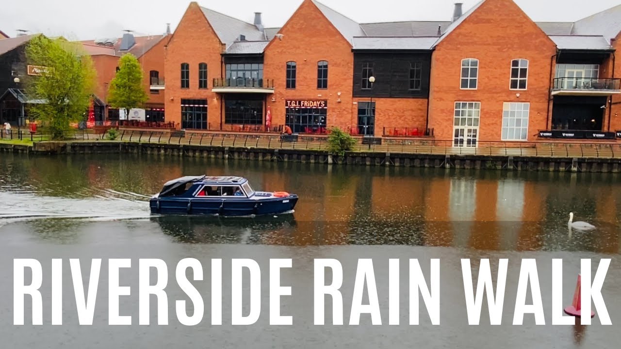 Riverside Rain Walk on Saturday Afternoon (April 22, 2023)