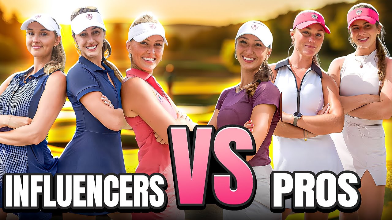 Influencers VS Pros Golf Showdown  | Losers Eat the World&rsquo;s Hottest Pepper | Golf Girl Games