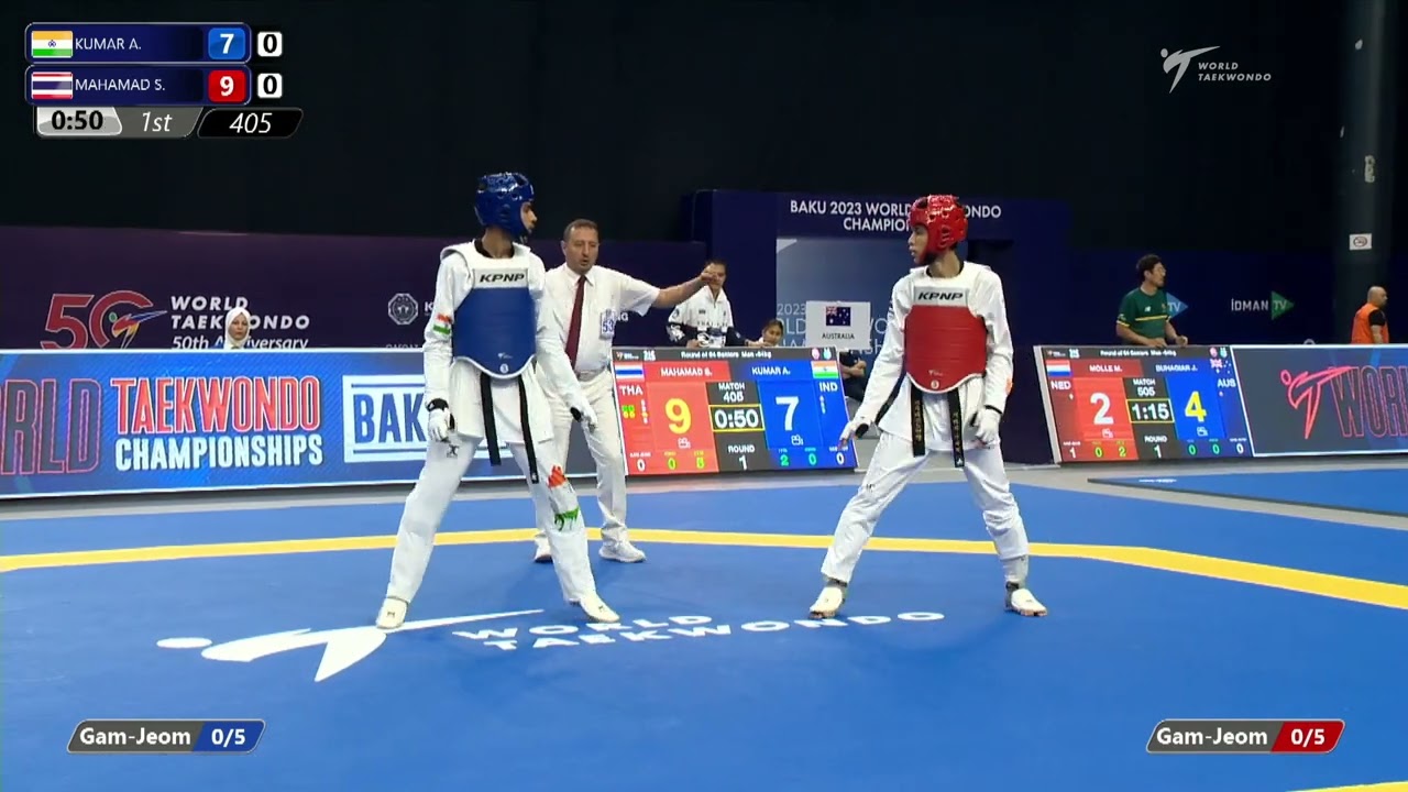 405 R64 Men  54kg IND KUMAR A  THA MAHAMAD S