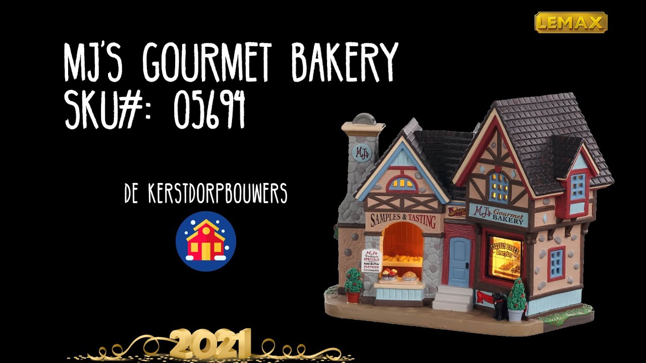 LEMAX - MJ'S Gourmet Bakery - De Kerstdorpbouwers