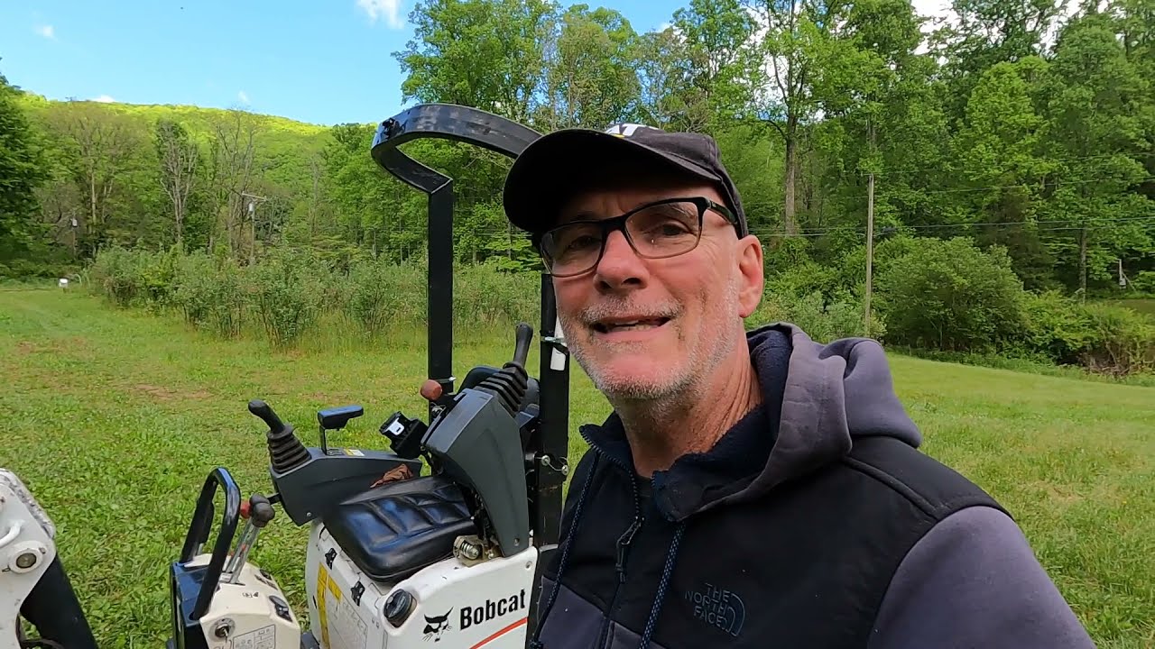 Excavator Controls for the Bobcat E10 mini