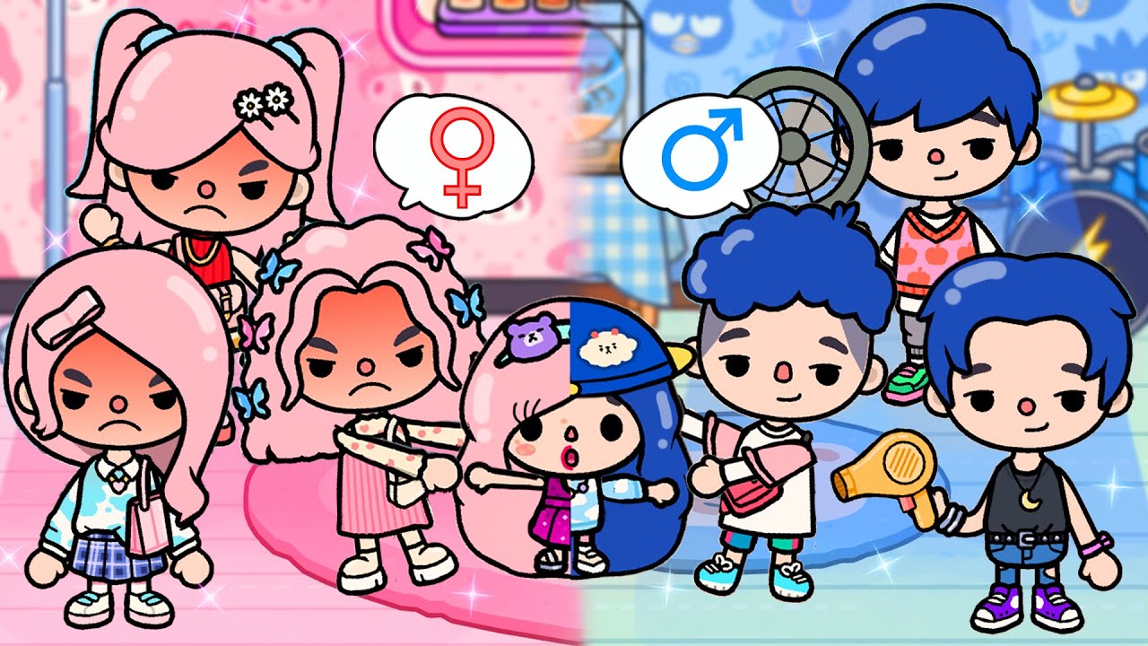 I have 3 Brothers and 3 Sisters! | Toca Life Story | Toca Boca