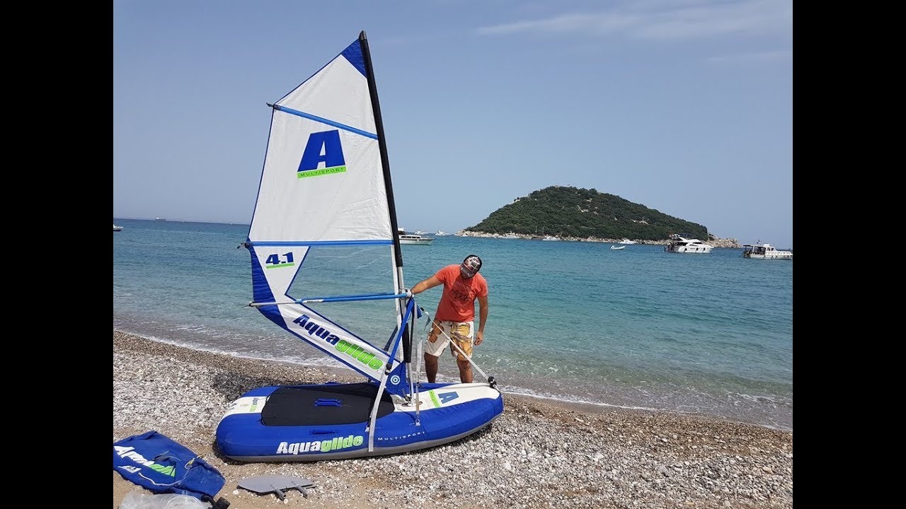 ŞİŞME YELKENLİ AQUAGLIDE MULTISPORT KURULUM ve SEYİR