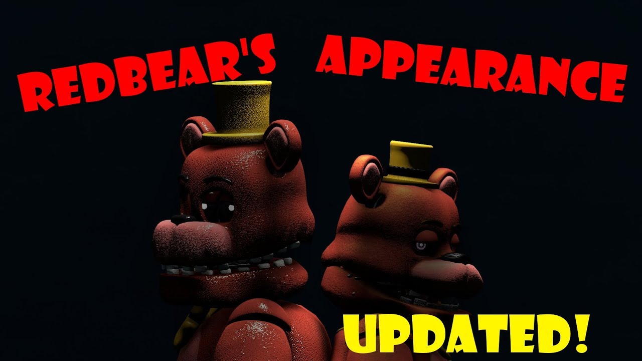 [SFM FNAF] Redbear's Appearance V2 - ''Series Backstage'' | Bertbert