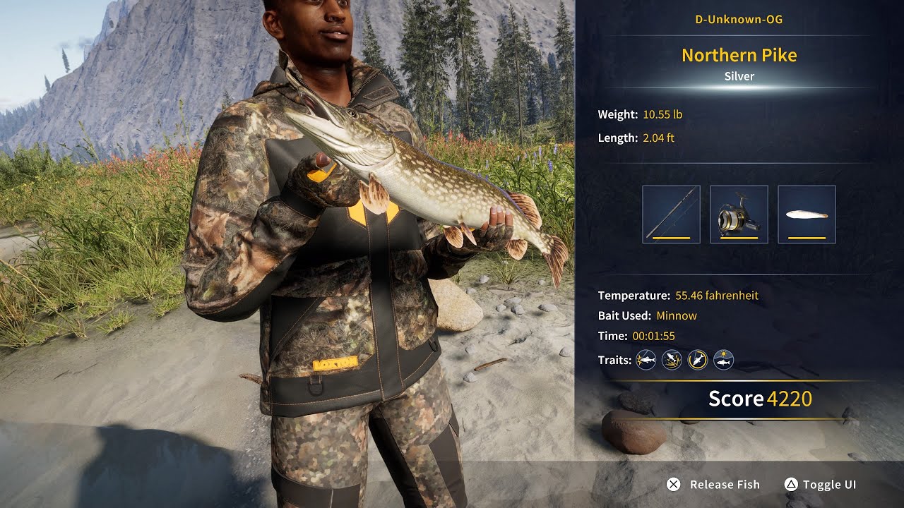 Diamond's Peak Photo Challenge 2 - Catch A Sliver Rank Northern Pike - COTW : The Angler