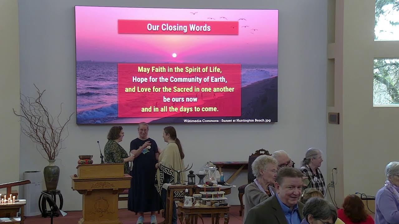 UUCS Sunday Service 02-01-26 with Arrhiannon Kirkpatrick: “A Spark of Light and a Whisper”