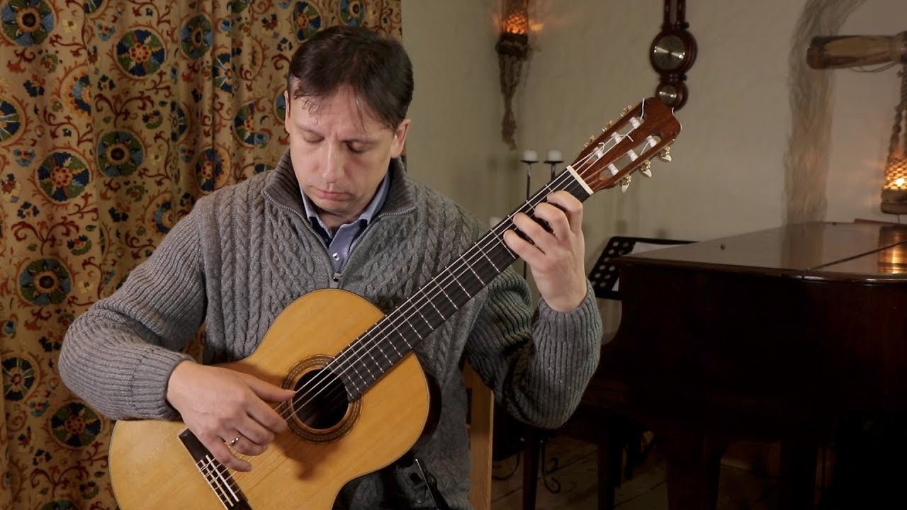 Dmitry Nilov plays J.S. Bach & H.Villa Lobos [Timophey Tkach guitar, 2020]