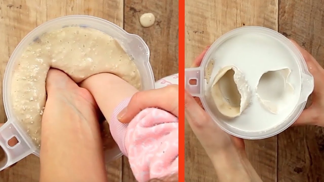 Metti le mani 4 minuti nel bicchiere e poi... wow!