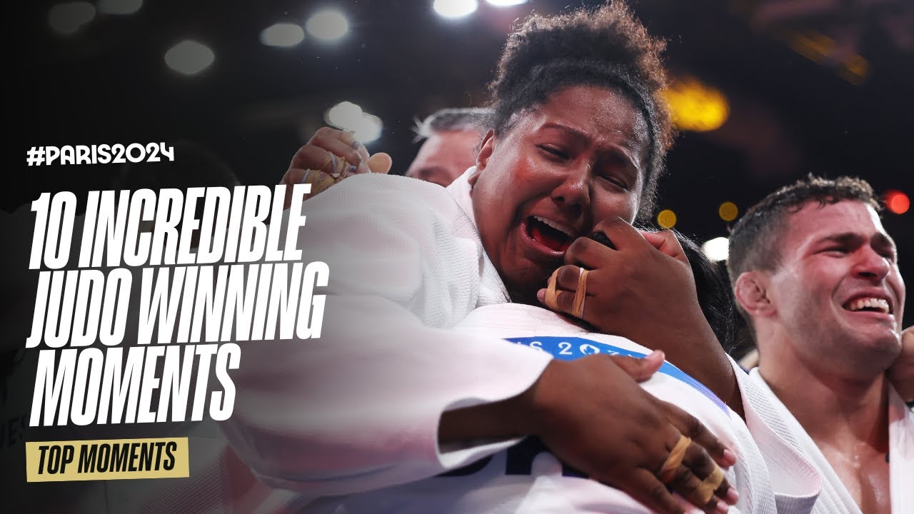 🥋 10 Incredible Judo Winning Moments at #Paris2024 | Top Moments