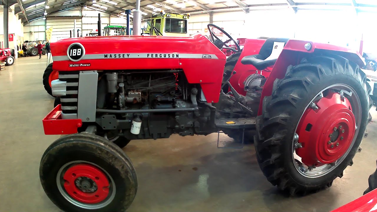 1974 Massey Ferguson 188 Multi-Power 4.1 Litre 4-Cyl Diesel Tractor (75 HP)