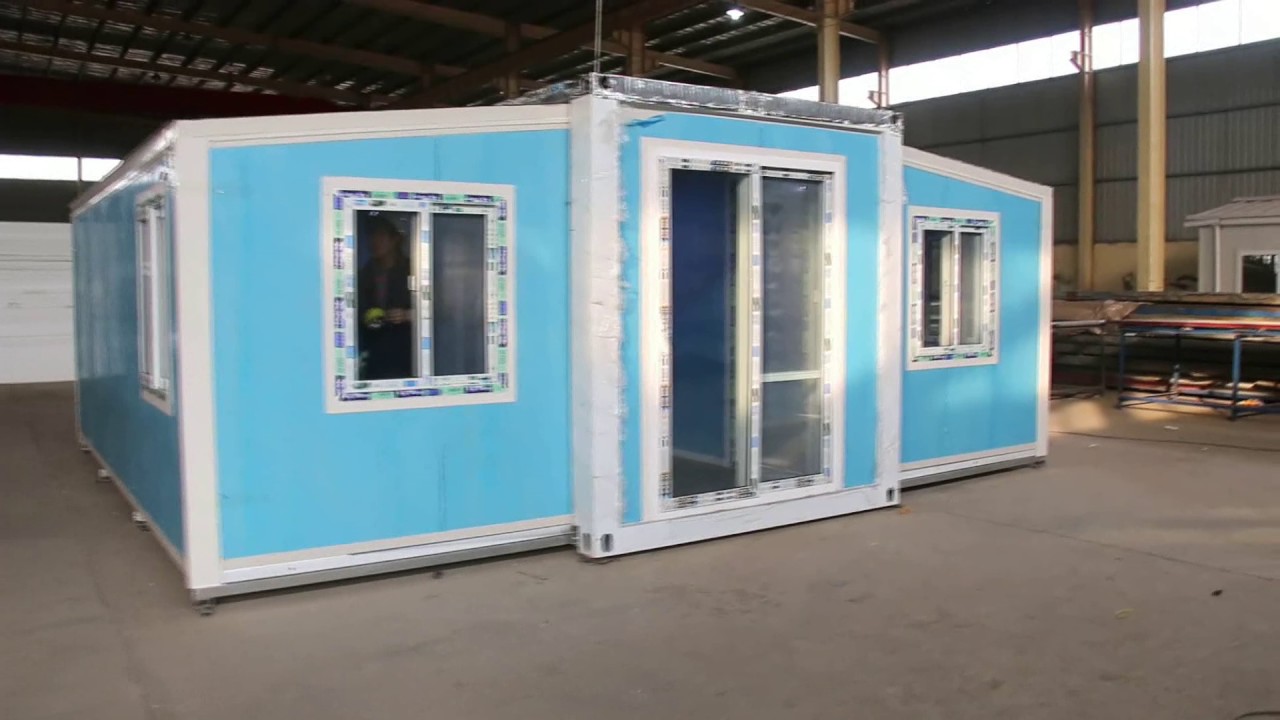 Installation and Introduction of 20ft Folding Expandable Container House