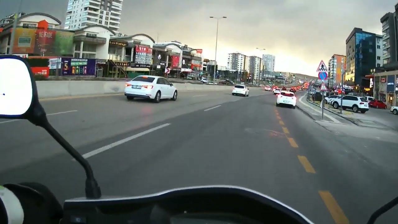 Trafikte Scooter Kullanmak | Revolt RS7 | Çayyolu