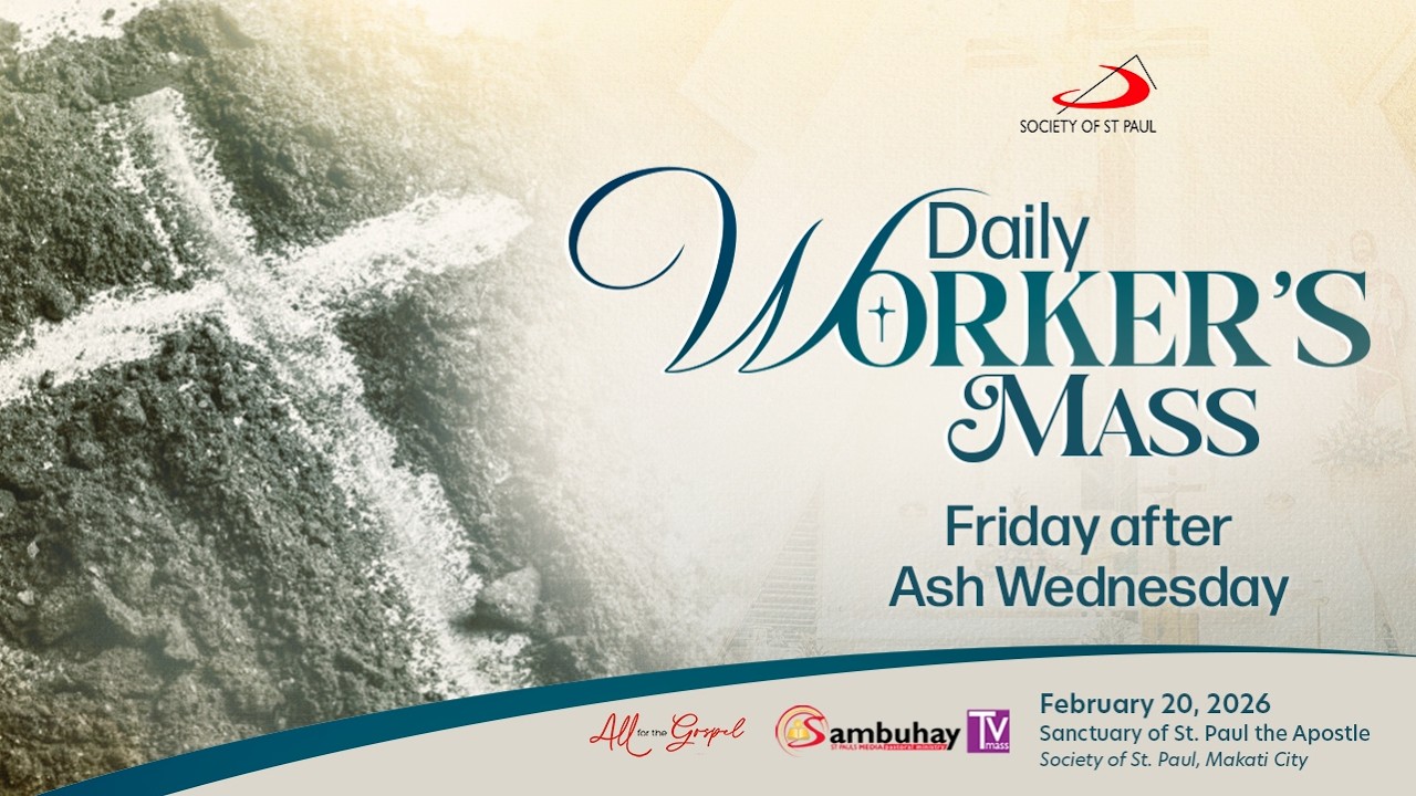 Sambuhay TV Mass | February 20, 2026 | Friday after Ash Wednesday
